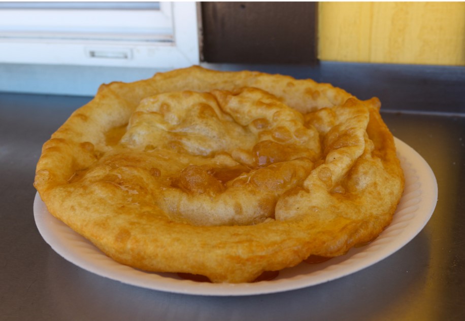 Navajo frybread is a golden crisp canvas of possibilities